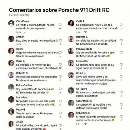 911 RWB de Drift RC 1/24
